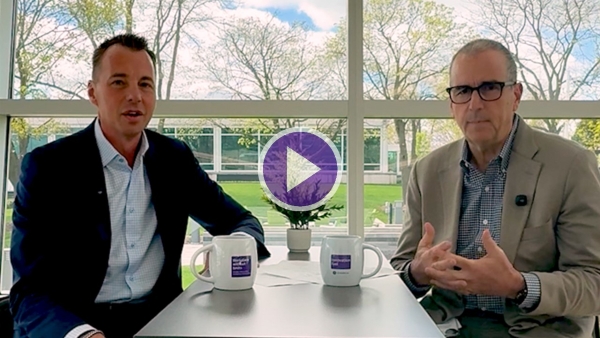 GEHC CEO, Peter Arduini and CEO, AIS, Phil Rackliffe